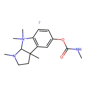 Physostigmine methiodide structure