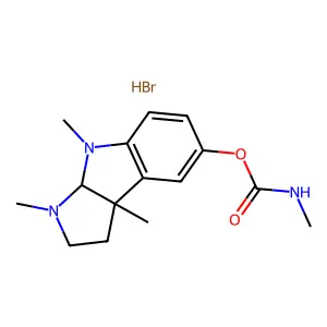 Physostigmine hydrobromide structure