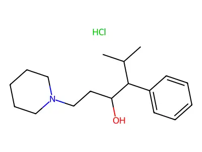 Piperphenidol Hydrochloride structure