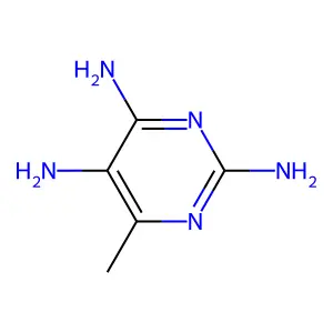 6-Methylpyrimidine-2,4,5-triamine structure