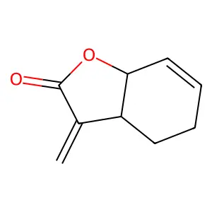 3-Methylidene-3a,4,5,7a-tetrahydro-1-benzofuran-2-one structure