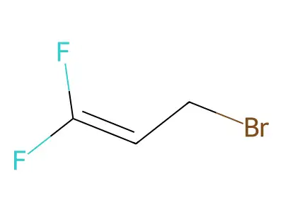 3-Bromo-1,1-difluoropropene structure