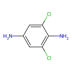 2,6-二氯-1,4-苯二胺 structure