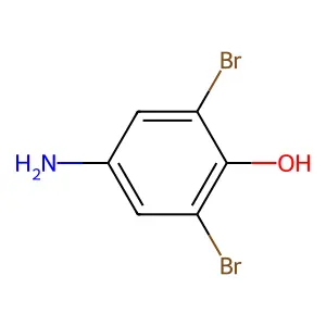 4-Amino-2,6-dibromophenol structure