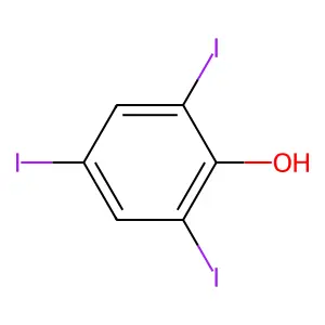 2,4,6-Triiodophenol structure