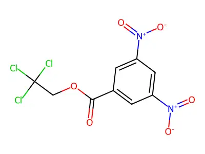 2,2,2-Trichloroethyl 3,5-dinitrobenzoate structure