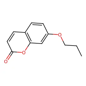 7-Propoxy-chromen-2-one structure