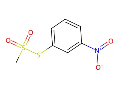 S-(3-Nitrophenyl)methanethiosulfonate structure