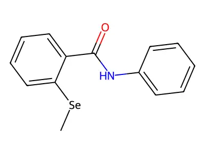 2-Methylselenobenzanilide structure