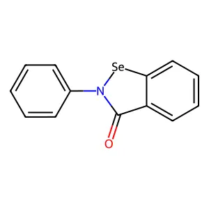 依布硒 structure