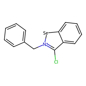 2-Benzyl-3-chloro-1,2lambda(5)-benzoselenazole structure