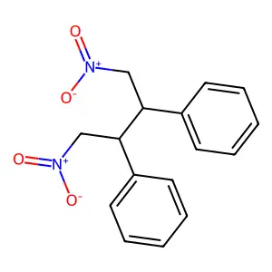 1,1'-(1,4-Dinitrobutane-2,3-diyl)dibenzene structure