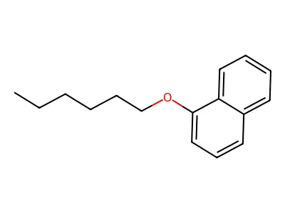 1-(Hexyloxy)naphthalene structure