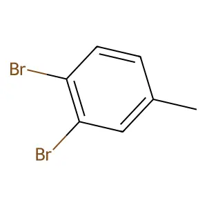 3,4-二溴甲苯 structure