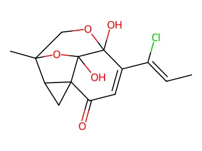 (+)-mikrolin structure