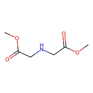 Methyl 2-[(2-methoxy-2-oxoethyl)amino]acetate structure