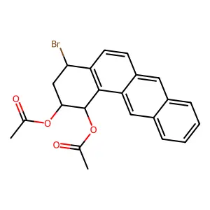 C22H19BrO4 structure