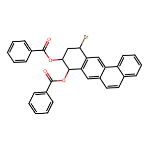 C32H23BrO4 structure