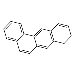 Benz(a)anthracene, 8,9-dihydro- structure