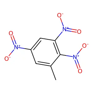 Benzene, 1-methyl-2,3,5-trinitro- structure