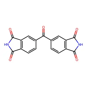 5-(1,3-Dioxoisoindole-5-carbonyl)isoindole-1,3-dione structure