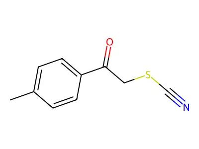 2-(4-Methylphenyl)-2-oxoethyl thiocyanate structure