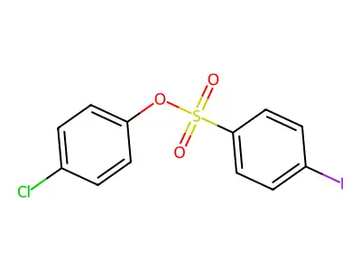 4-Chlorophenyl 4-iodobenzenesulfonate structure