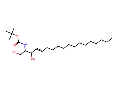 N-Boc-erythro-sphingosine structure