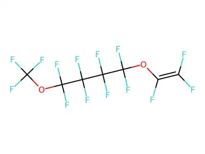 1,1,2,2,3,3,4,4-Octafluoro-1-[(trifluoroethenyl)oxy]-4-(trifluoromethoxy)butane structure
