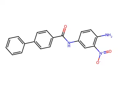 N-(4-Amino-3-nitrophenyl)[1,1'-biphenyl]-4-carboxamide structure