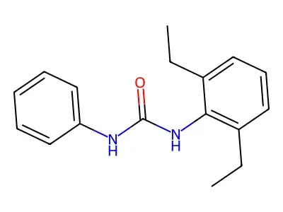 1-(2,6-Diethylphenyl)-3-phenylurea structure