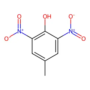 2,6-Dinitro-p-cresol structure
