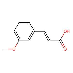 2-Propenoic acid, 3-(3-methoxyphenyl)- structure