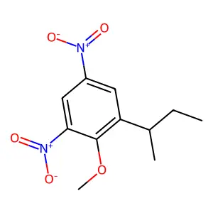 1-(Butan-2-yl)-2-methoxy-3,5-dinitrobenzene structure