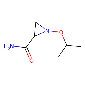 N-Isopropoxy-2-carbaminoaziridine structure