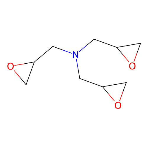 Triglycidylamine structure