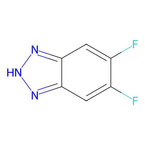 5,6-Difluoro-1H-benzo[d][1,2,3]triazole structure