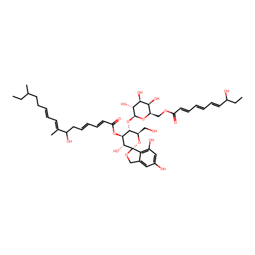 Papulacandin B structure