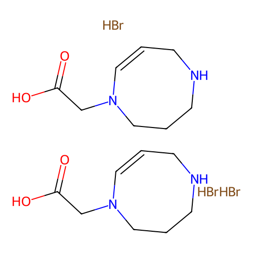 1,5-diazacyclooctane-N-monoacetic acid structure