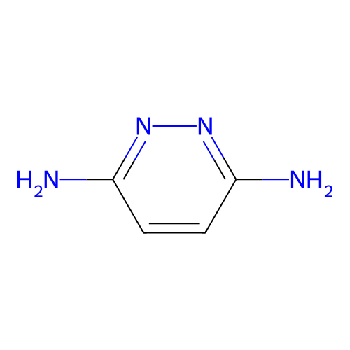 Pyridazine-3,6-diamine structure