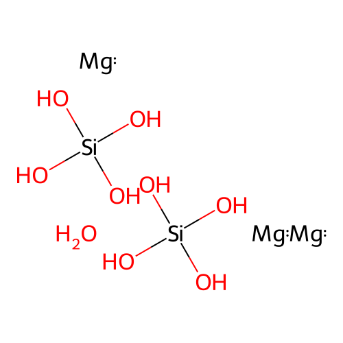 叶蛇纹石 structure