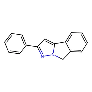 8H-Pyrazolo(5,1-a)isoindole, 2-phenyl- structure