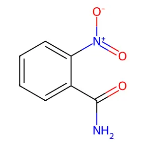 2-硝基苯甲酰胺 structure