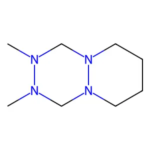 Pyridazino(1,2-a)(1,2,4,5)tetrazine, octahydro-2,3-dimethyl- structure