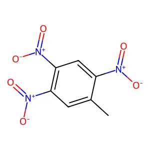 2,4,5-Trinitrotoluene structure