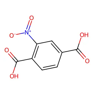 1,4-Benzenedicarboxylic acid, 2-nitro- structure