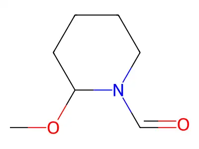 (2R)-2-methoxypiperidine-1-carbaldehyde structure