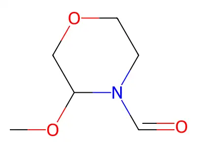 2-Methoxymorpholine-4-carbaldehyde structure