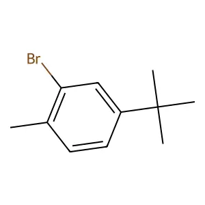 2-Bromo-4-tert-butyl-1-methylbenzene structure