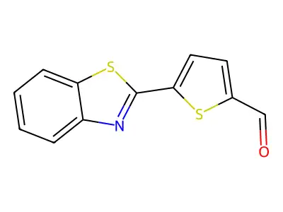 5-(Benzo[d]thiazol-2-yl)thiophene-2-carbaldehyde structure